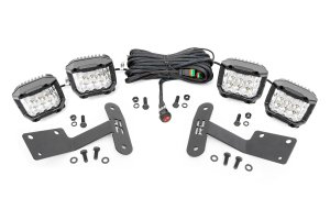 Toyota Tundra LED Light Kit - Ditch Mount - Rough Country - 3